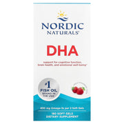 DHA - 830mg Morango - 180 cápsulas gelatinosas, Nordic Naturals
