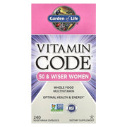 Vitamin Code 50 e Mulheres Mais Sábias - 240 cápsulas vegetais, Garden of Life