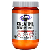 Monohidrato de creatina, 600 gramas, Now Foods