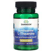 Suntheanine L-Teanina 100 mg, 60 Cápsulas, Swanson