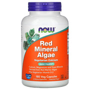 Algas Minerais Vermelhas, 180 vcaps, Now Foods