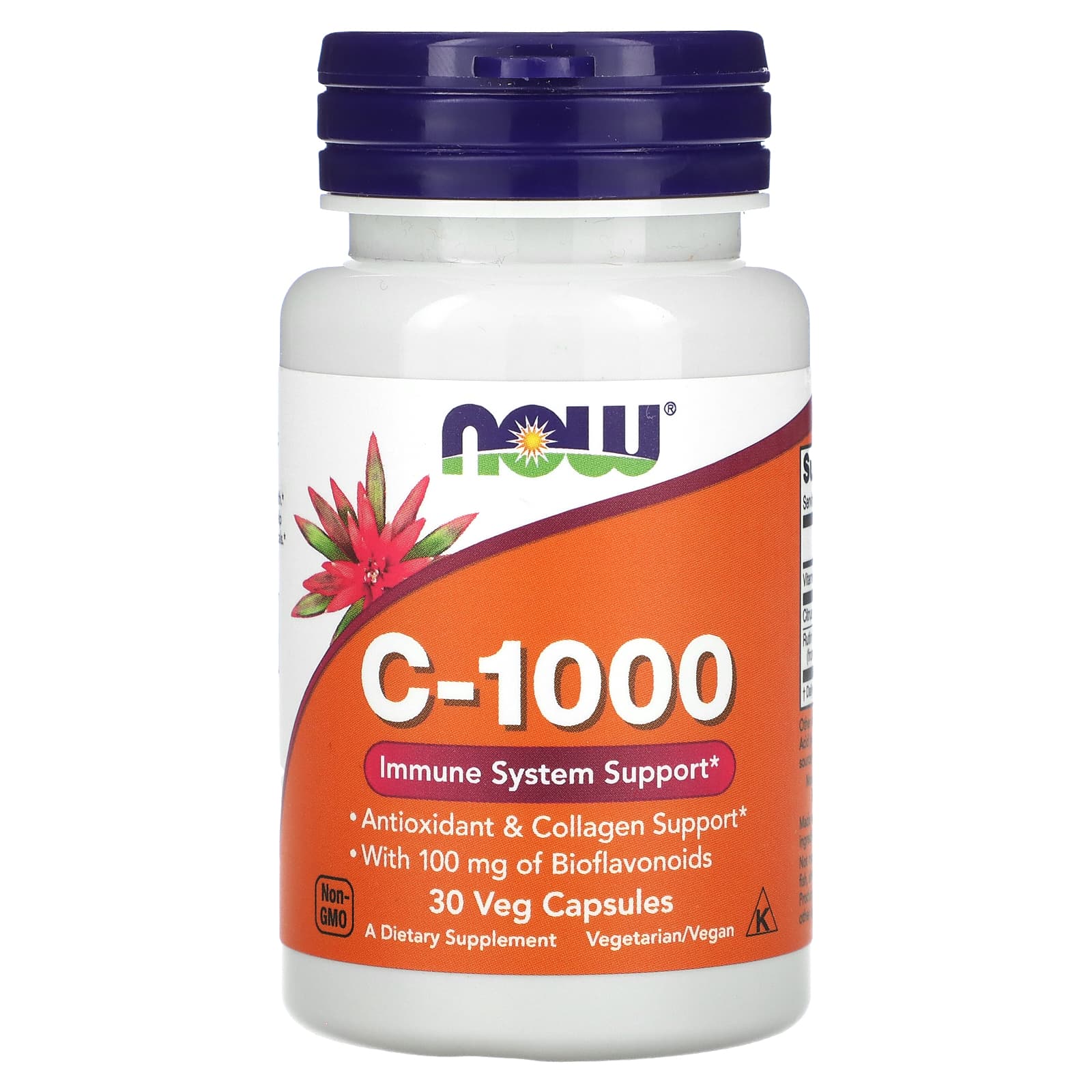 C-1000, 30 vcaps, Now Foods