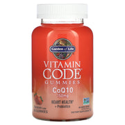 Vitamin Code CoQ10 Gomas, Morango - 60 gomas, Garden of Life