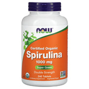 Espirulina - 1000mg, 240 comprimidos, Now Foods