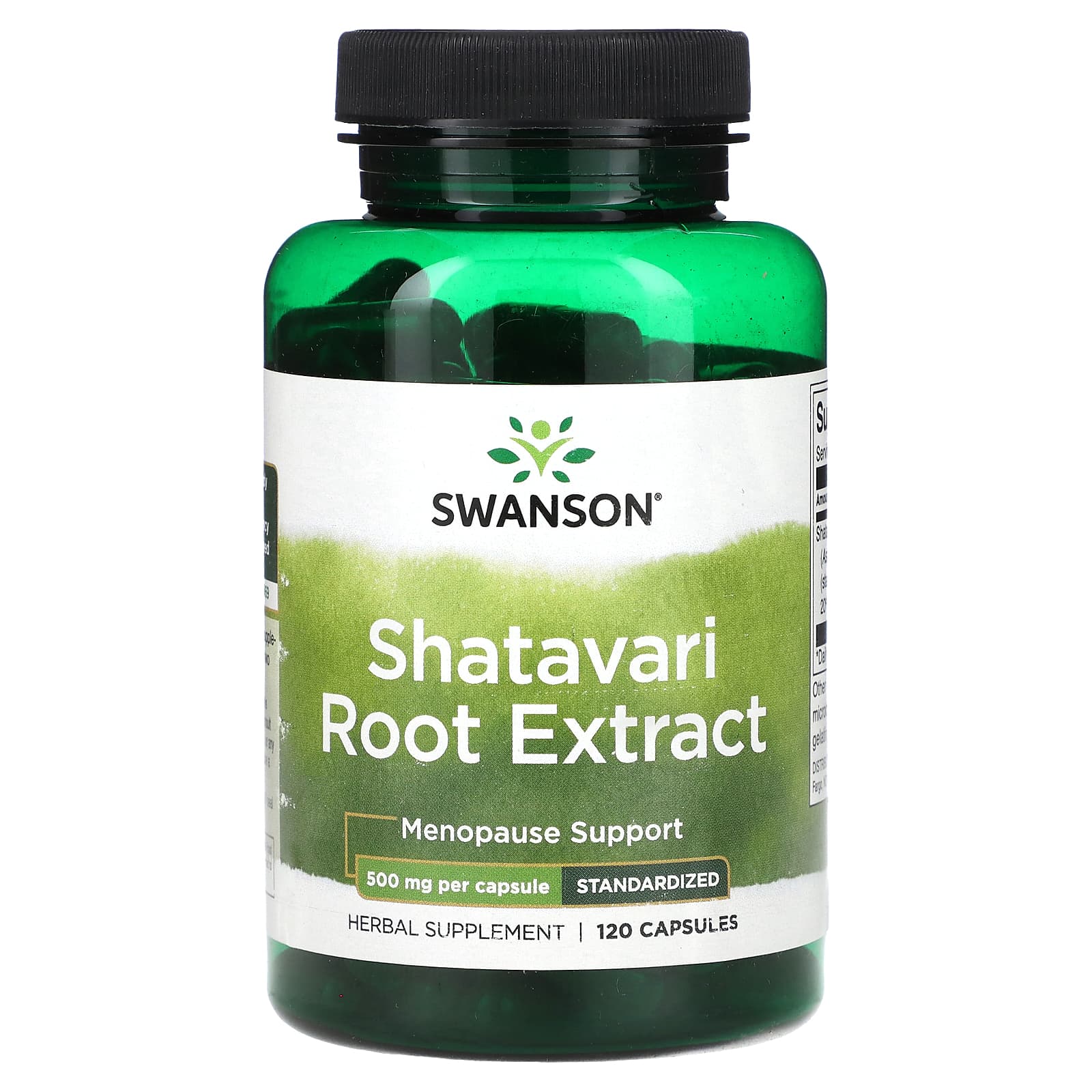 Extrato de raiz de Shatavari, 500 mg