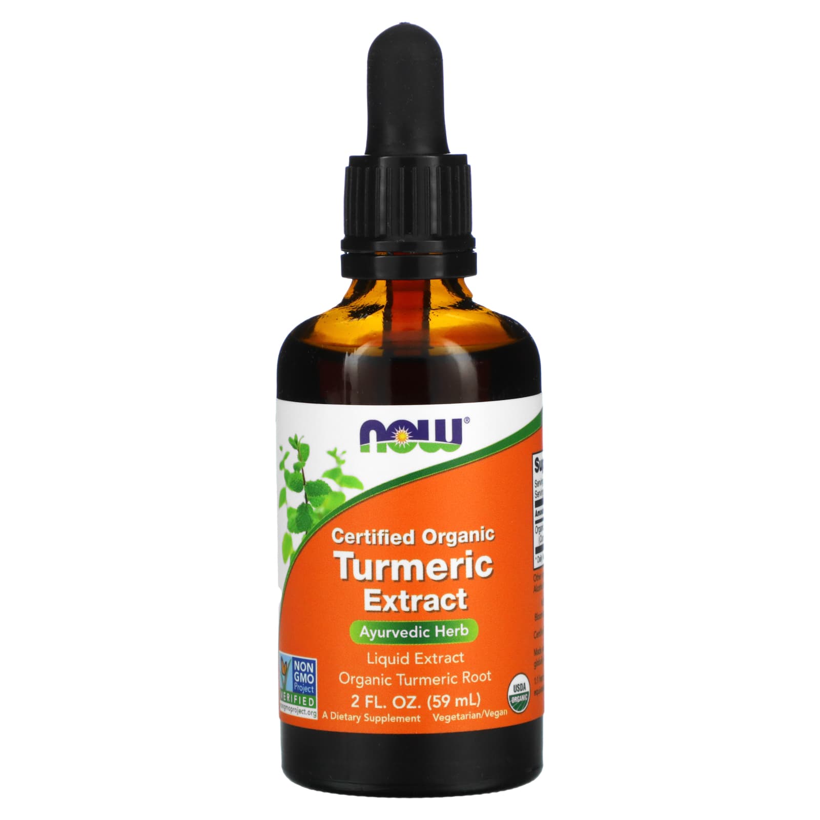 Extrato de cúrcuma líquido, 59 ml., Now Foods