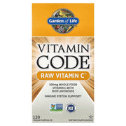 Vitamin Code Vitamina C Crua - 120 cápsulas veganas, Garden of Life