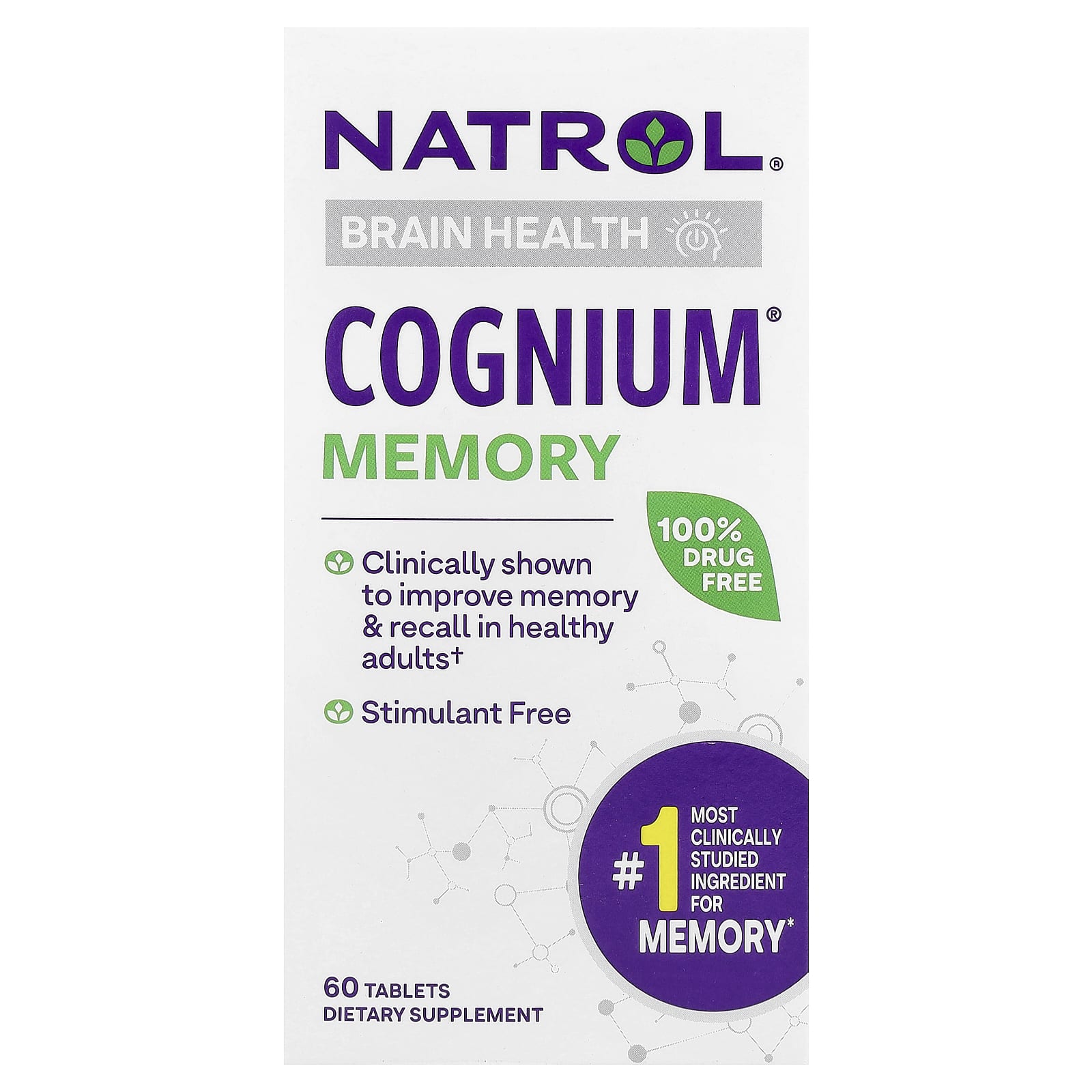 Cognium Memory - 60 comprimidos - Natrol
