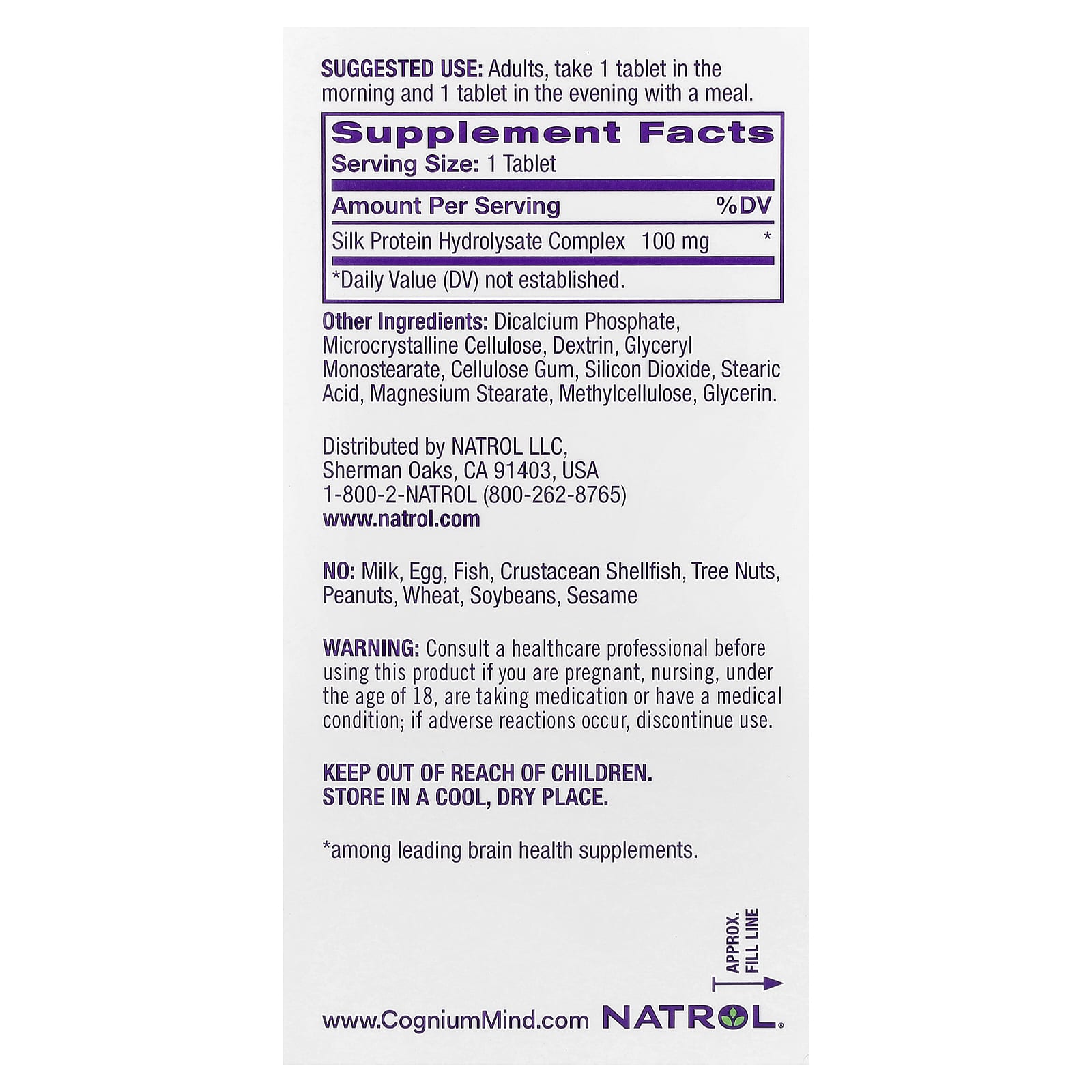 Cognium Memory - 60 comprimidos - Natrol