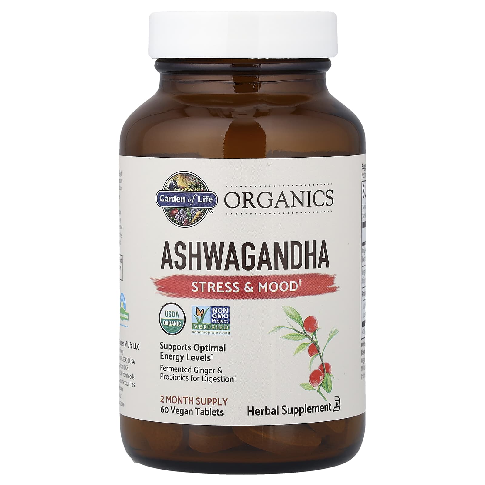 Mykind Ashwagandha - 60 comprimidos veganos, Garden of Life