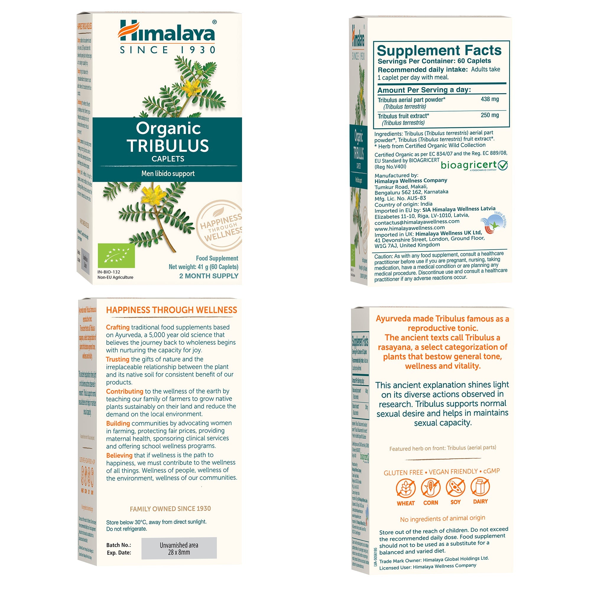 Tribulus - 60 comprimidos - Himalaya