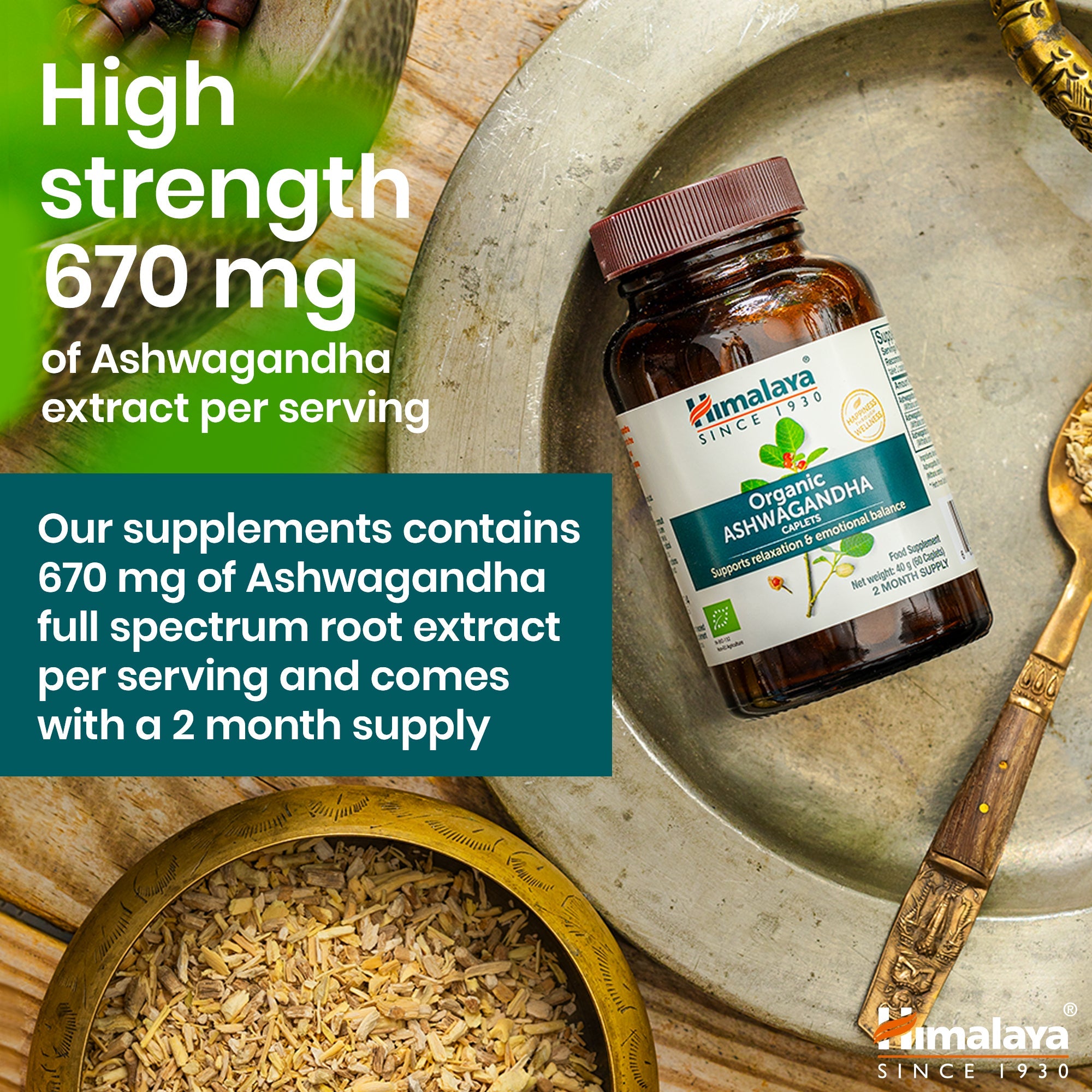 Ashwagandha - 60 comprimidos - Himalaya