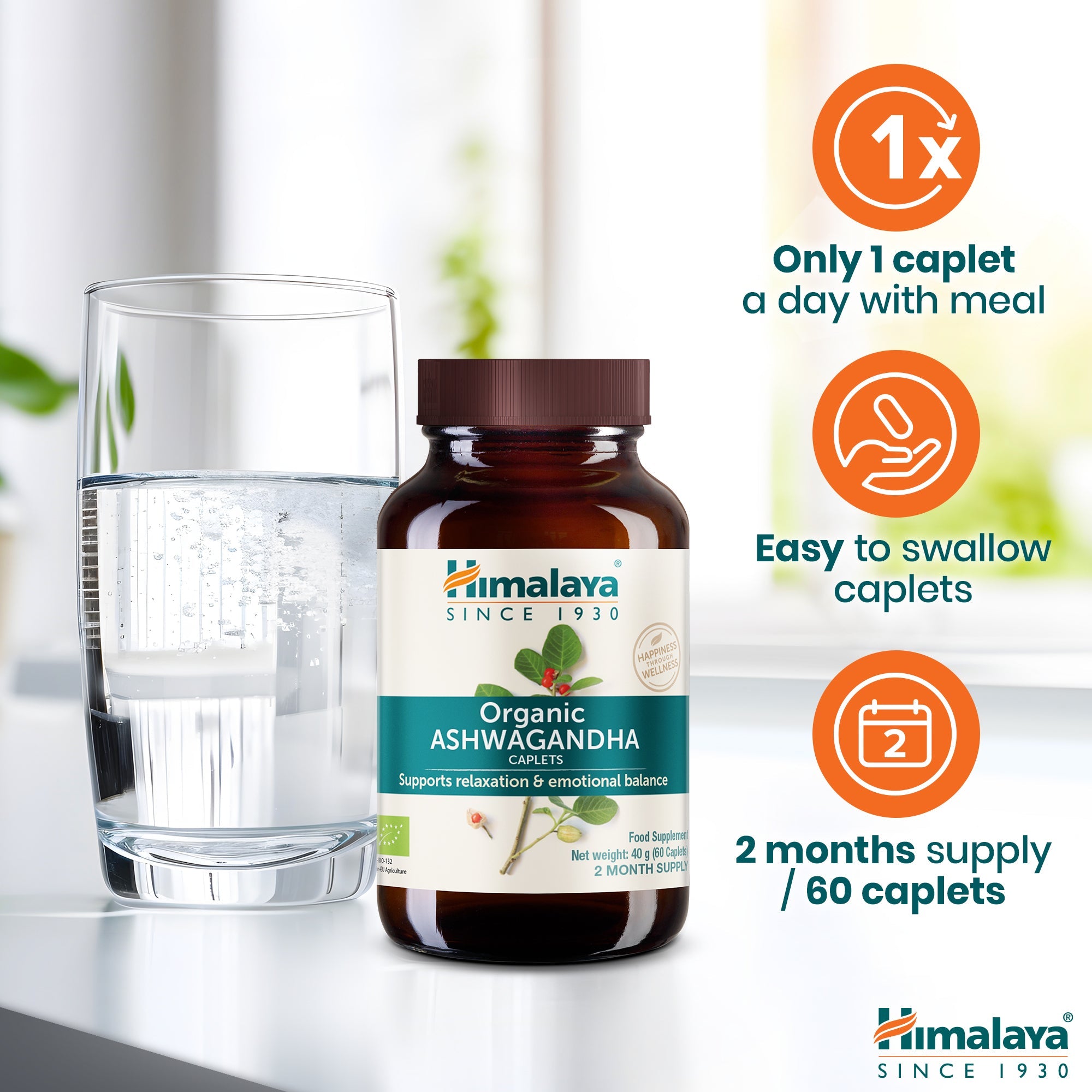 Ashwagandha - 60 comprimidos - Himalaya