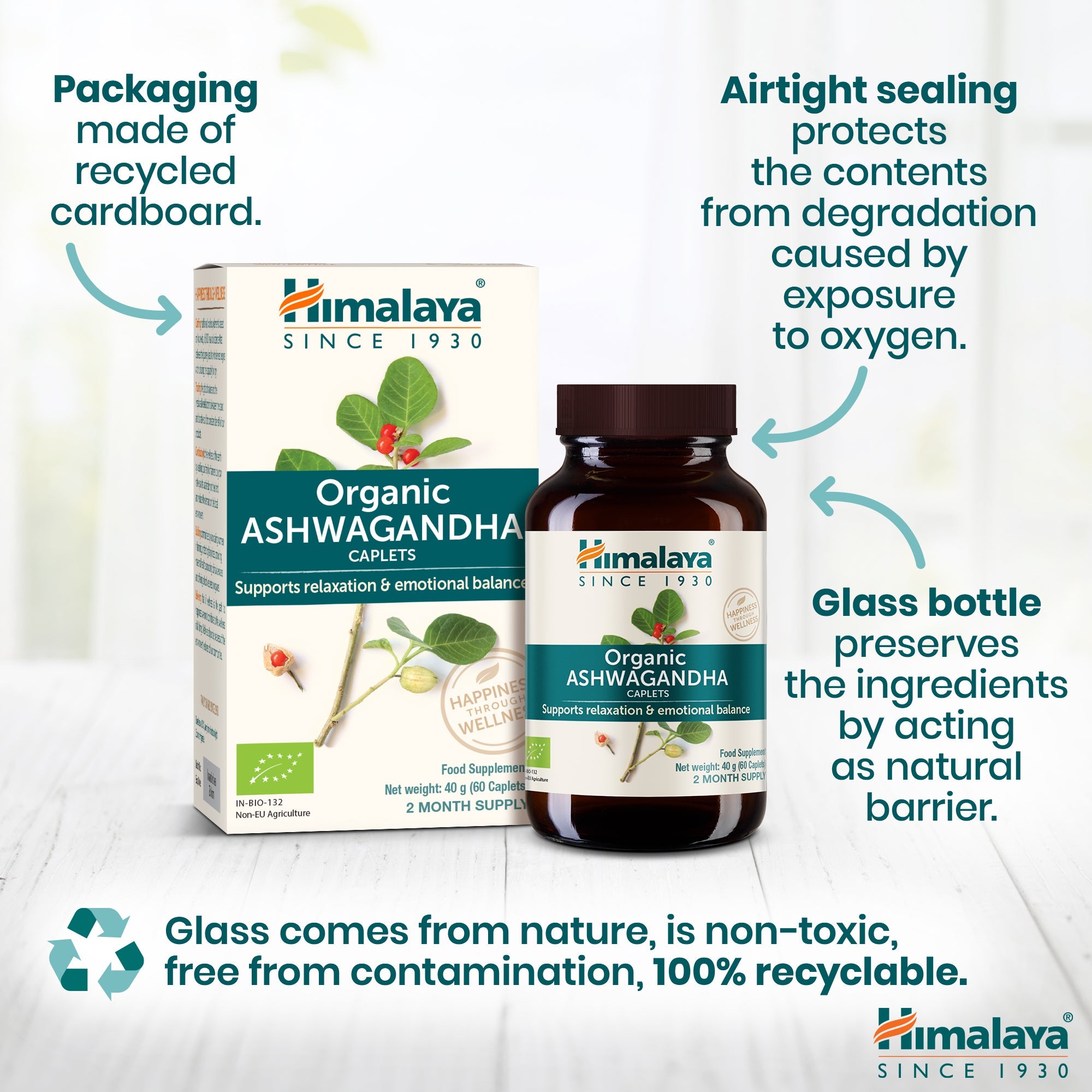 Ashwagandha - 60 comprimidos - Himalaya