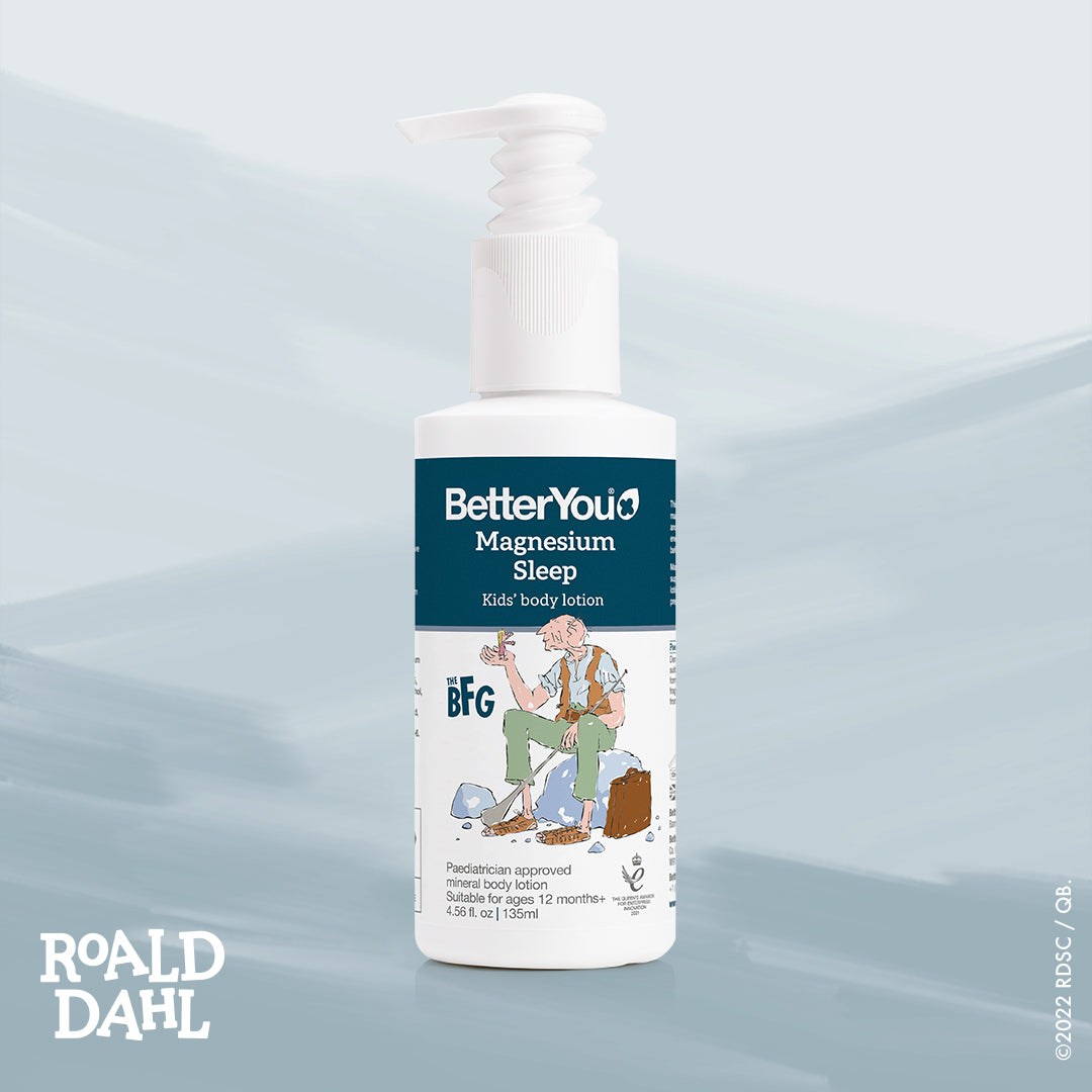 Loção Corporal Infantil Magnésio para Dormir - 135 ml., BetterYou