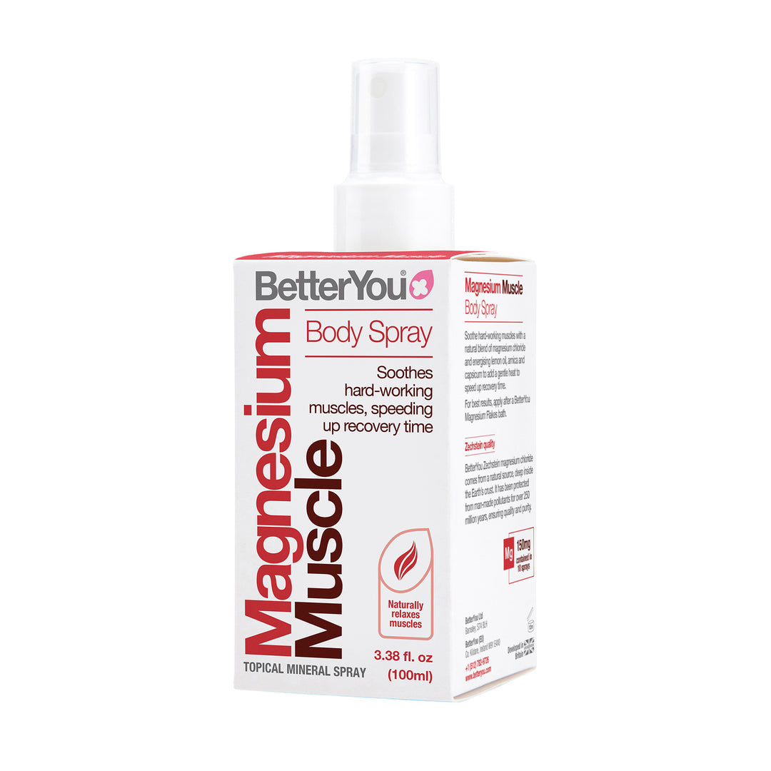 Spray Corporal Muscular de Magnésio - 100 ml., BetterYou