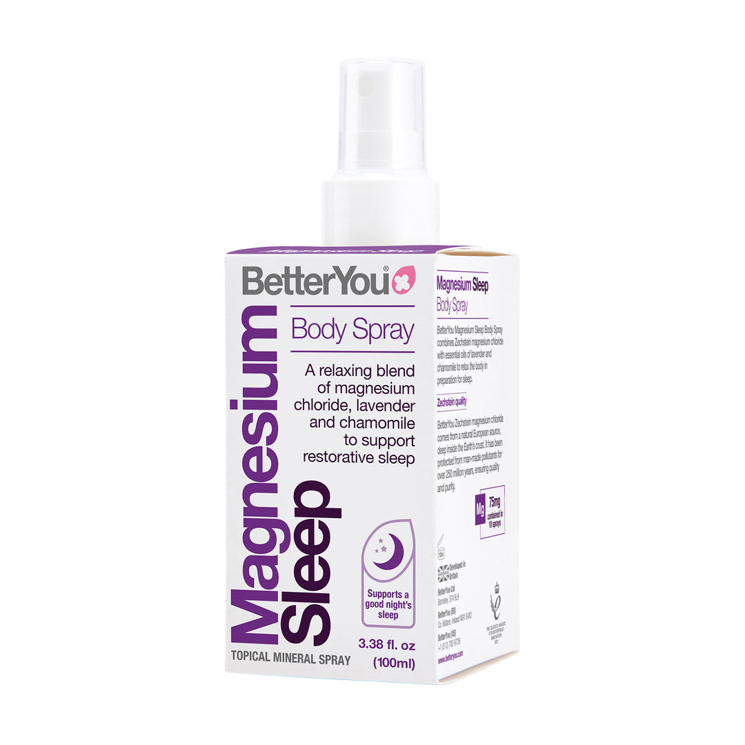 Spray Corporal de Magnésio para Dormir - 100 ml., BetterYou