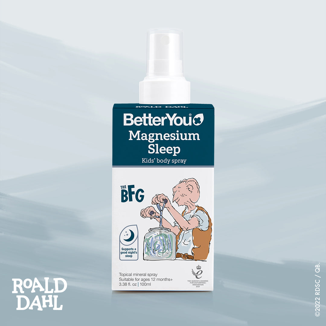 Spray corporal infantil Magnesium Sleep - 100 ml., BetterYou