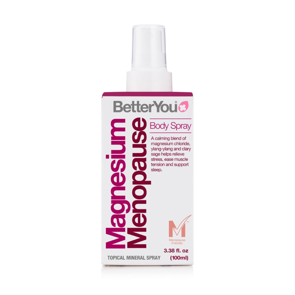 Spray Corporal de Magnésio para Menopausa - 100 ml., BetterYou