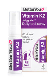 Spray oral diário de vitamina K2 - 25 ml., BetterYou