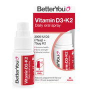 DLux+ Vitamina D+K2 Spray Oral Diário - 12 ml., BetterYou