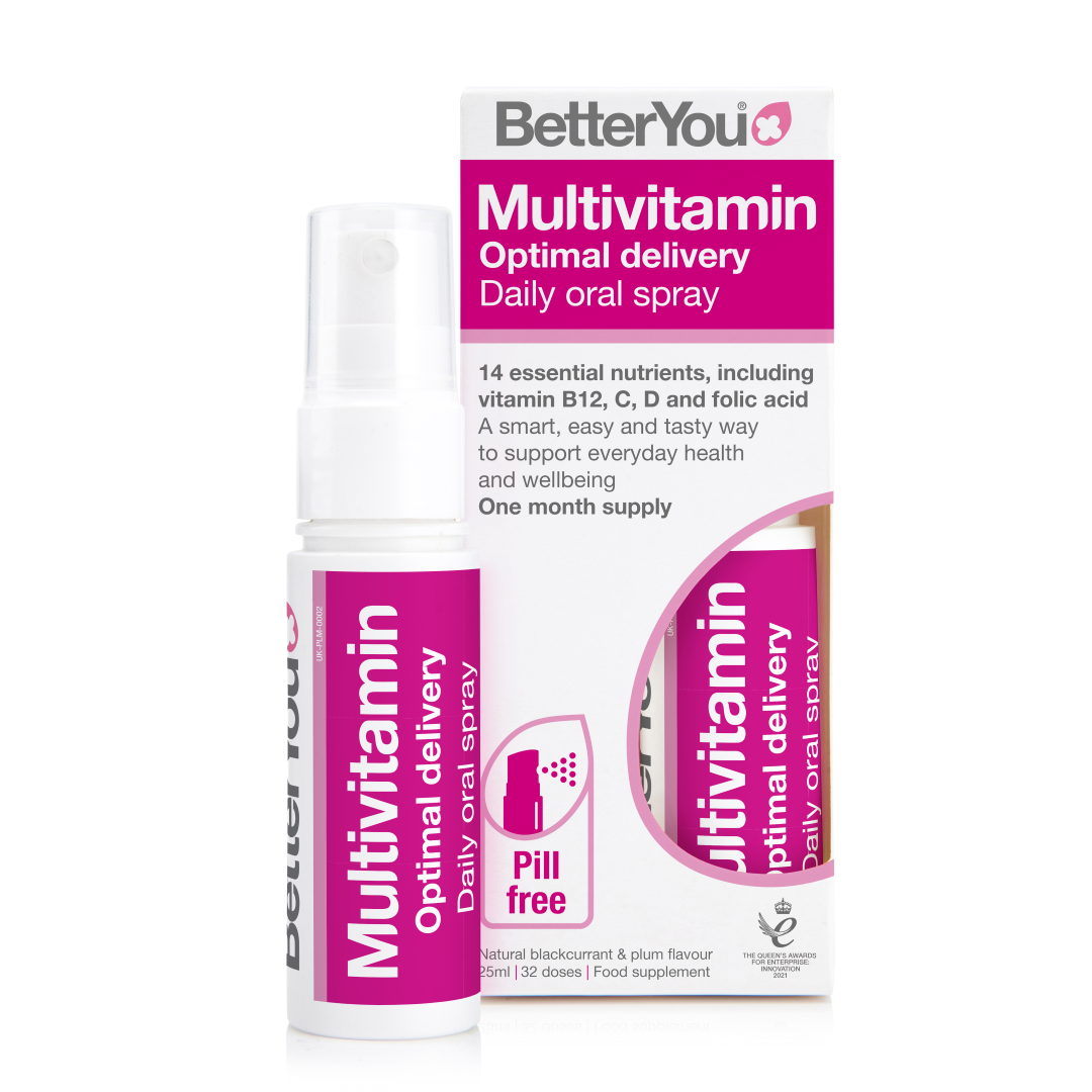 MultiVit, Groselha Preta e Ameixa - 25 ml., BetterYou