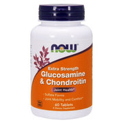 Glucosamina e Condroitina Extra Forte, 60 comprimidos, Now Foods