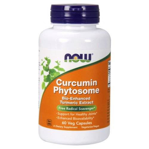 Fitossomo de curcumina, 60 vcaps, Now Foods