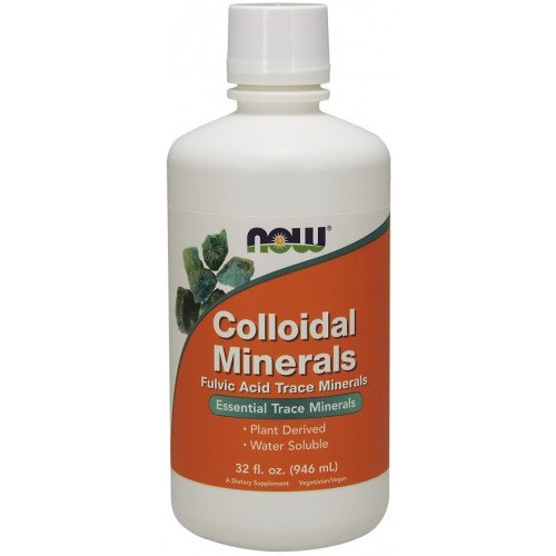 Minerais coloidais, 946 ml., Now Foods