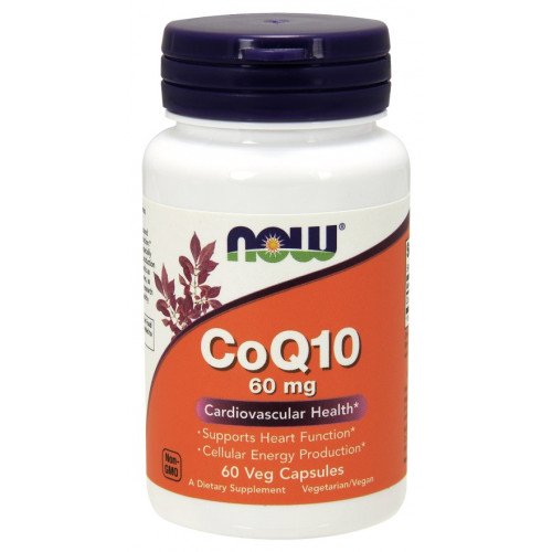 CoQ10 - 60mg, 60 vcaps, Now Foods