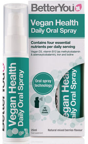 Spray oral Vegan Health - 25 ml., BetterYou