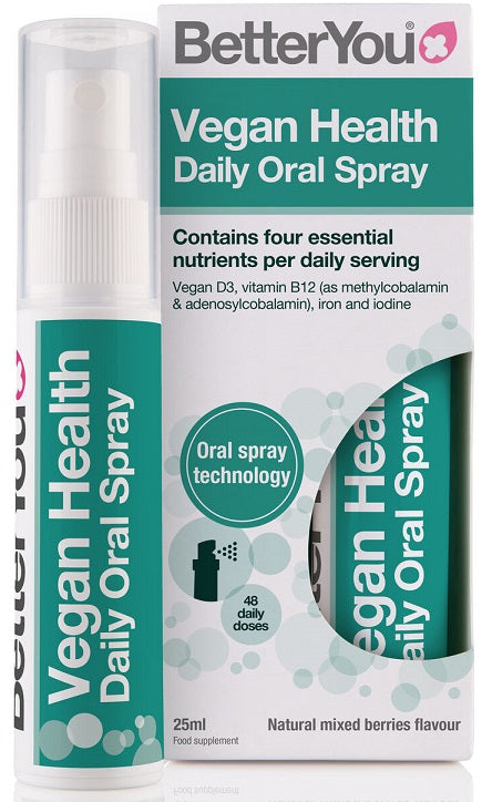 Spray oral Vegan Health - 25 ml., BetterYou