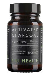 Carvão Ativado - 300mg - 50 cápsulas vegetais - KIKI Health