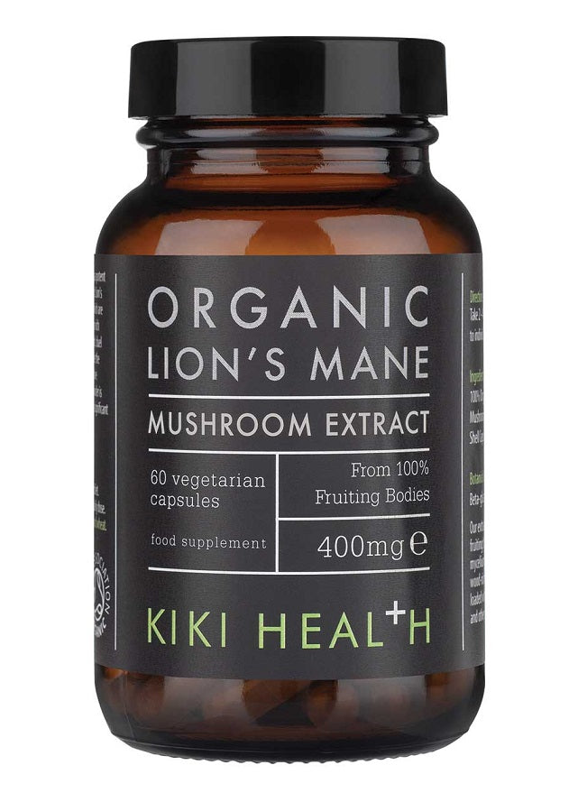Extrato de Juba de Leão, 400mg - 60 cápsulas vegetais - KIKI Health
