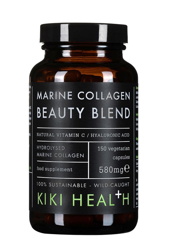Mistura de Colágeno Marinho para Beleza - 580mg - 150 cápsulas vegetais - KIKI Health