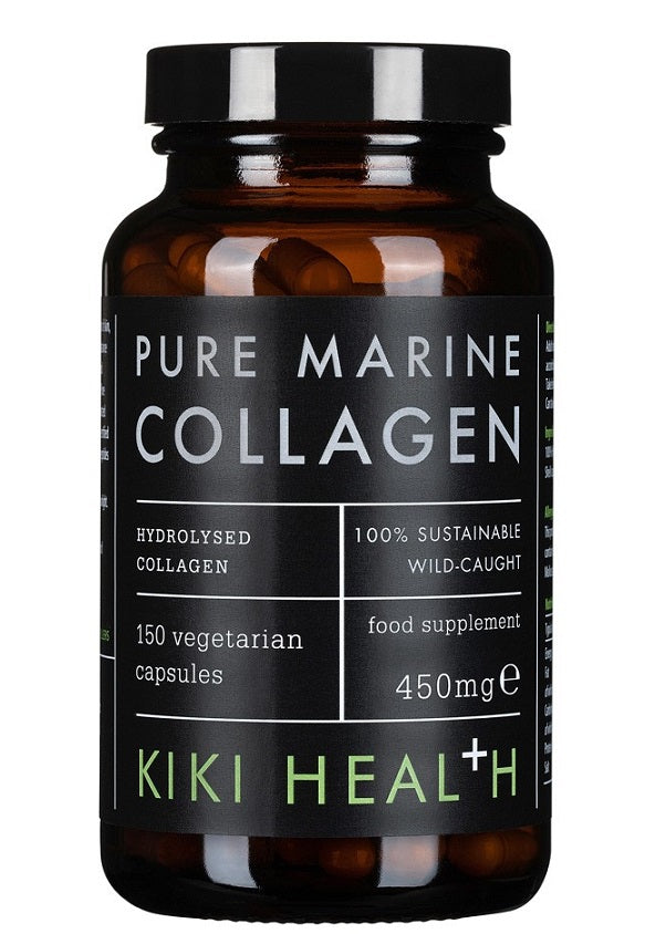 Colágeno Marinho Puro - 450mg - 150 cápsulas vegetais - KIKI Health