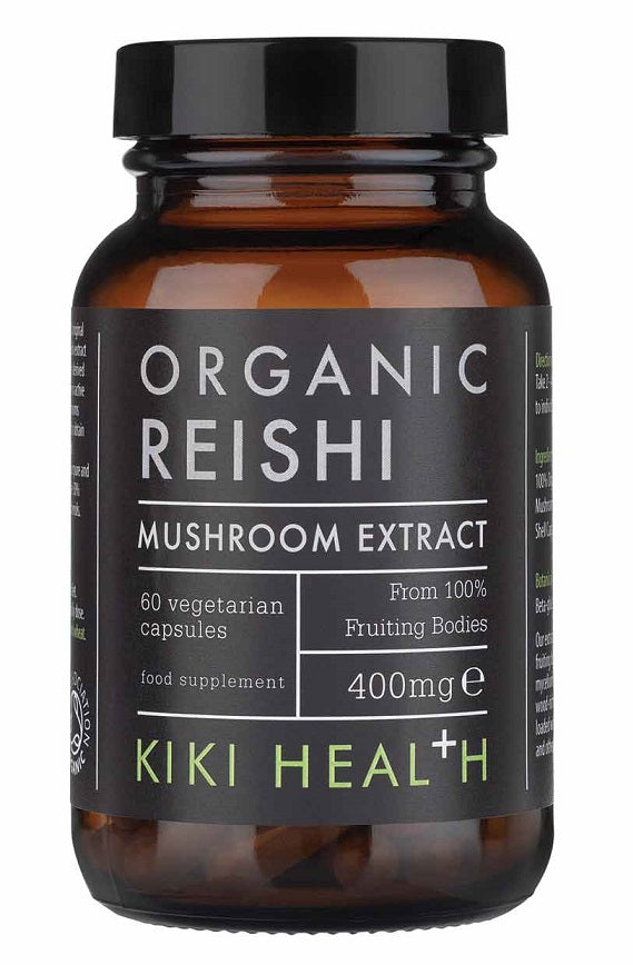 Extrato de Reishi, 400mg - 60 cápsulas vegetais - KIKI Health