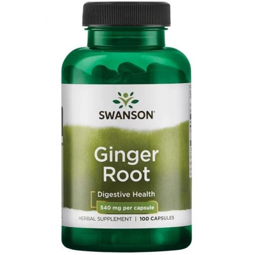 Raiz de gengibre, 540 mg