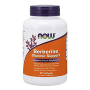 Suporte de Glicose Berberina, 90 Cápsulas, Now Foods