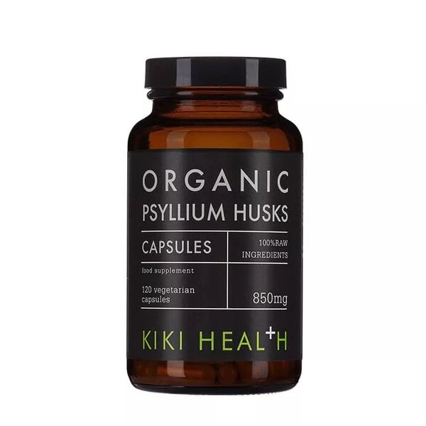 Cascas de Psyllium - 120 cápsulas vegetais - KIKI Health