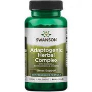 Complexo de ervas adaptogênicas com Rhodiola, Ashwagandha e Ginseng