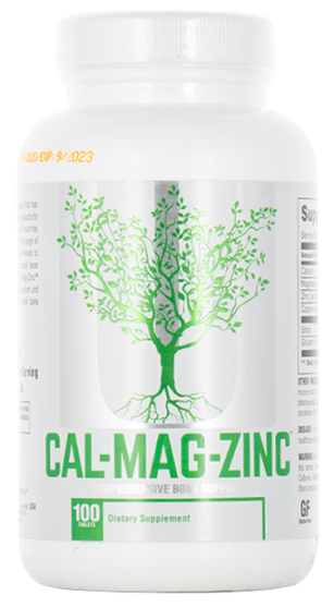 Cal Mag Zinco - 100 comprimidos - Universal Nutrition