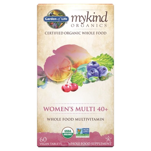 Mykind Women's Multi 40+ - 60 comprimidos veganos, Garden of Life