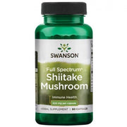 Cogumelo Shiitake de Espectro Completo, 500mg