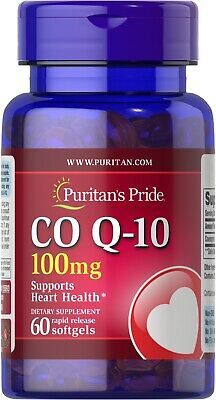 CoQ10 - 100mg - 60 cápsulas gelatinosas - Puritan's Pride
