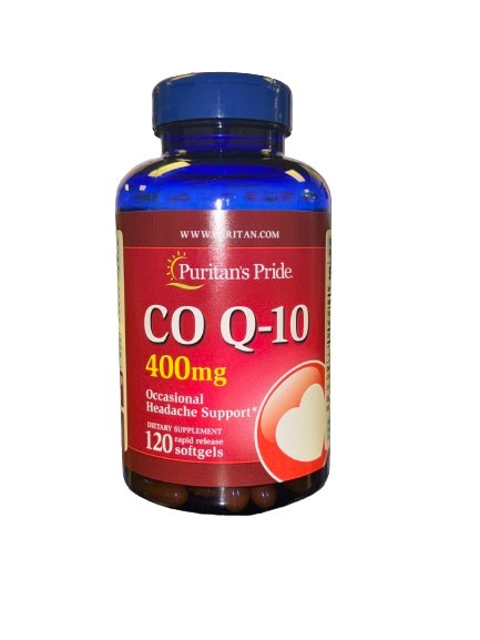 CoQ10 - 400mg - 120 cápsulas gelatinosas - Puritan's Pride