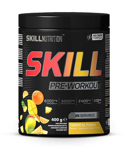 Skill Pre-Workout Sour Gummies - 400 grams - Skill Nutrition