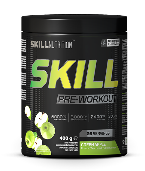 Skill Pre-Workout Berry Blast - 400 grams - Skill Nutrition