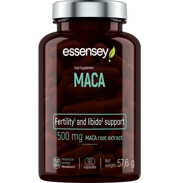 Maca, 500mg - 90 cápsulas - Essensey