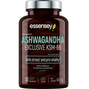 Ashwagandha Exclusive, KSM-66 - 90 cápsulas - Essensey